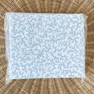 NWOT Serena & Lily Kimbe Reef Percale Coastal 3 Pc Twin Sheet Set-Sky Blue